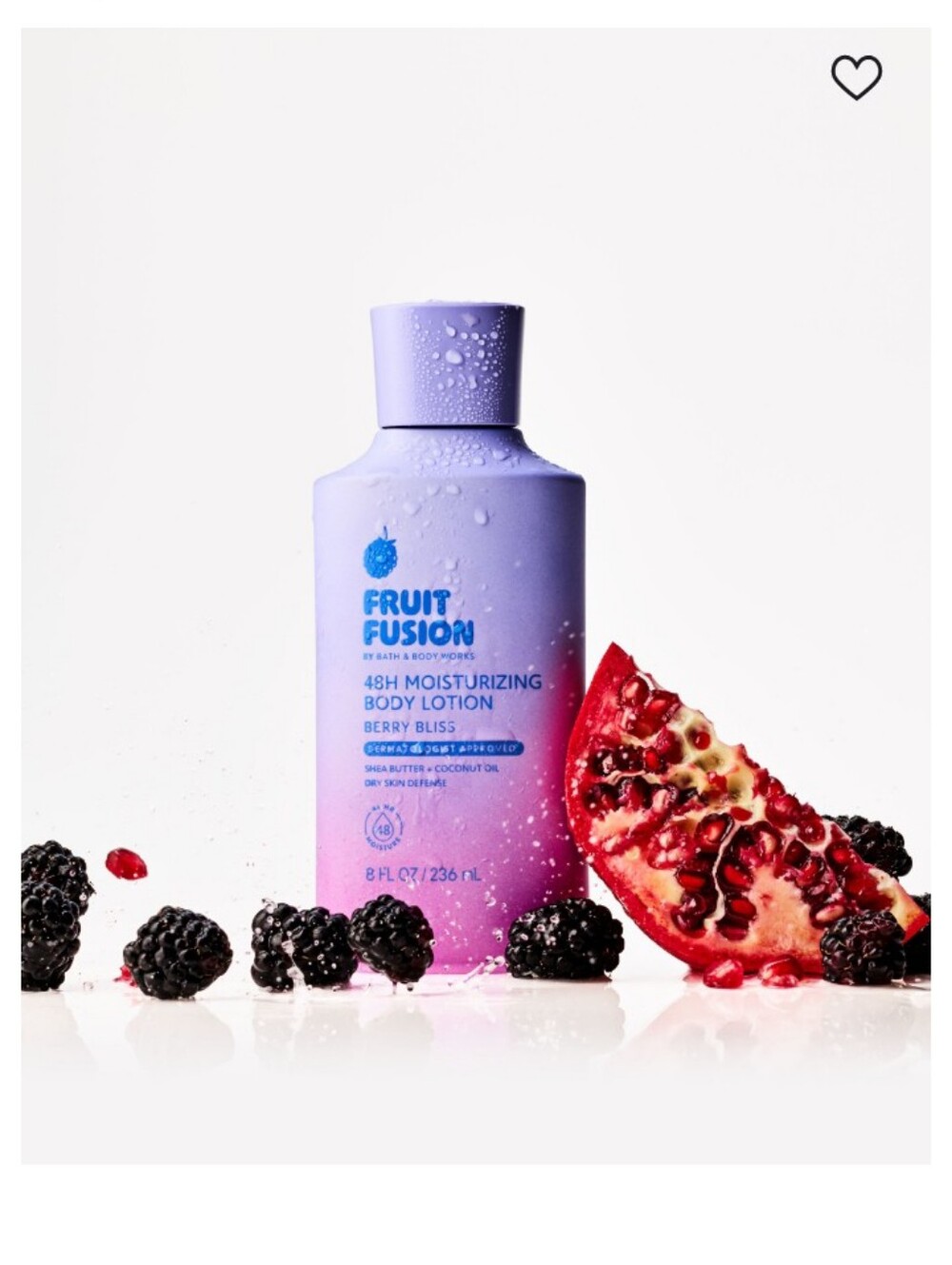 Bath & Body Works Fruit Fusion Berry Bliss Purple-Pink Lotion